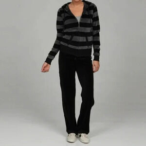 Calvin Klein Performance Women's  Size Small Velour Rugby Hoodie Set